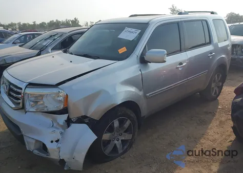 2014 Honda Pilot Touring из США, поврежденный, VIN 5FNYF4H90EB040731